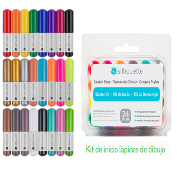 Sketch Pens- Boligrafos Silhouette